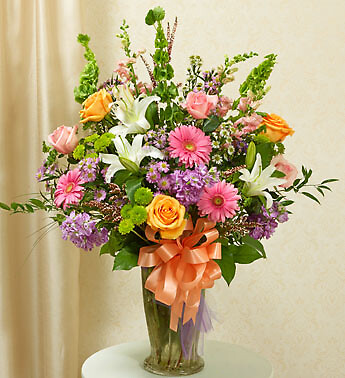 Beautiful Blessings Vase Arrangement - Pastel