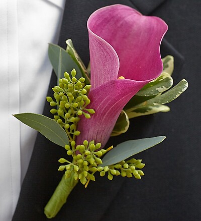 Vineyard Wedding Boutonniere